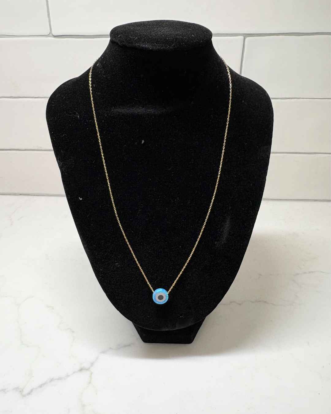 Aegean Evil Eye Necklace